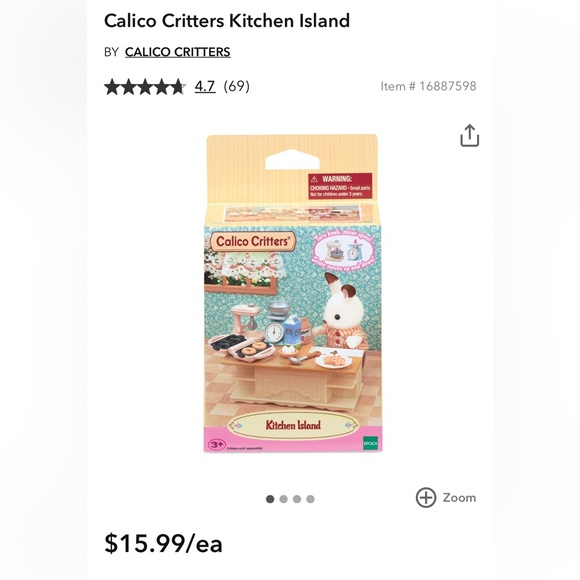 Calico Critters Red Roof Country Home & Add-On Play Sets - Picture 4 of 6